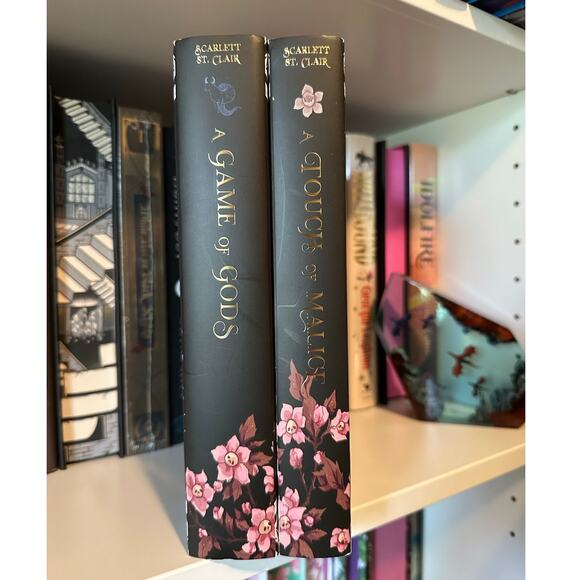 The Bookish Box Signed A Touch of Malice and A Game of Gods Scarlett St. Clair - Picture 4 of 11